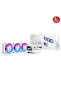 مروحة معالج ROG RYUJIN III 360 EXTREME WHITE ARGB مقاس 360 مم، مبردة بالسائل، لمعالج AM5-1851p، باللون الأبيض