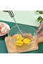 Stainless Steel Semi-Automatic Whisk, Stainless Steel Egg Whisk Hand Push Rotary Blender, Versatile Hand Push Mixer Stirrer Tool - 4