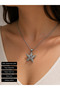 316L Stainless Steel Necklace with Starfish Figure Gift for Women