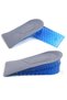 Height Increase Half Shoe Pads Height Boosters for Men and Women Silicone Gel Heel Support Height Increasing Insoles