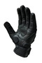 Motorcycle Gloves Leather Black-Gray Full Protection Biker Gloves - 2