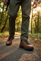 1205 Genuine Leather Rubber Non-Slip Sole Men's Shoes - Warm Lining Laced Orthopedic Men's Shoes - 5
