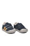 Navy Blue Velcro Lightweight Orthopedic Baby Shoes 26A93 İa - 3