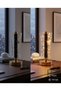 Gold Aura Table Lamp with Gold Leaf - 3