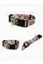 Rainbow Patterned Adjustable Dog Collar and Leash Set 3 Sizes S - L - m - 2