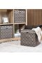 6-Piece Lidless Storage Box Basket Organizer In-Cabinet Laundry Toy Organizer 30X30X30Cm