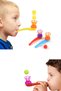 4Pcs Saxophone Ball Blowing Game Party Favor Educational Balance Skill Stress Relief Toy Popit Pipette Breath Ball Bounce Lift Game - 5