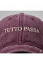 قبعة بيسبول مطرزة قابلة للغسل ''Tutto Passa'' / قبعة بيسبول مطرزة قابلة للغسل ''كل شيء يمر'' - 3