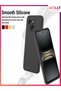 Black Liquid Inside Velvet Matte Silicone Case for Tecno Spark 40C - 4