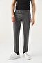 Ds Damat Comfort Gray Plain Travel Fabric Trousers