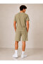 Maskot 34805-26 Men's Shorts Set Summer Comfortable Fit Pocket T-Shirt + Elastic Shorts Combination - 4