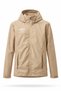 Lotus Beige Men's Waterproof Raincoat / Windbreaker - Tm0007 - 2