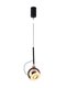 Modern Lighting, Single pendent, Light, Minimal Bed Side, Golden pendent, Golden Color, 12x31x200 cm, Suitable for bedroom, living room, kitchen, coffee shop, Adjustable height