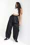 İts Basic Women's Super Balloon Fit Loose Cut Special Fabric Trousers - 4