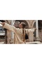 Beige Green Long Trench Coat - 3