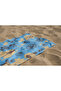 Anchor Map Patterned Digital Printed Boys' Youth Beach Bath Towel - 3