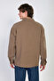 Men's Long Sleeve Muslin Shirt - Mink - 5