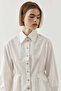 Peplum Shirt Ecru - 6
