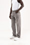 Men's Effect Baggy Jean Trousers Gray - 2