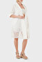 100% Linen Lace Detailed Kimono Jacket Jacket 6909330 - 6
