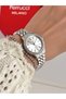 Steel Strap 2 Year Warranty 3 Atm Waterproof Women's Wristwatch + Bracelet Gift - 2
