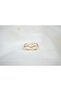 Yzk441 Iconic Glasses Figure Gold Adjustable Ring