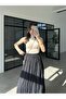 Elastic Waist Tencel Crinkle Skirt - 2