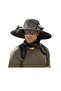 Solar Fan Hat with 360° Sun Protection, Waterproof 9000 RPM Rechargeable Cooling Hat for Outdoors