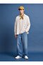 Buttoned Basic Cream Shirt