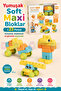Soft Soft Maxi Blocks (23 Pieces) - Soft Soft Blocks - Large Soft Lego Toys - Soft
