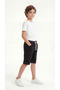 Lace-Up Boys' Denim Shorts - 2