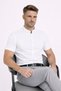 Men's Kısakol Slimfit Narrow Fit Judge Collar Cotton Satin Office Suit Casual Men's Shirt - 3