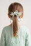 2-Piece Girls' Clip Buckle Set with Tulip Figures and Stone Details