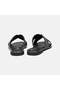Women's Black Stone Detailed Slippers - 5