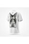 Judgment Unisex Oversize White T-Shirt