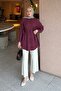 Tie-Up Shirt Plum - 2