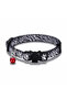 Patterned Cat Collar – Recycled Yarn, Safe Lock System, Comfortable Use, Si - 2