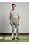 Men's Comfortable Fit Old Money Pleated Cotton Trousers Mint 6001Dngr