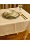 Tablecloth – Dertsiz 12-Person Single Tablecloth Dowry Gift Box Dertsiz Stain-Resistant Garden Linen - 2