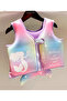 Premium Neoprene Kids Swim Vest - 2-4 Years Old with 3D Design - Safe and Comfortable Sea Pool Vest - 5
