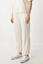 Lace Detailed Knitted Top and Bottom Set Laz0002 Ecru - 5