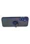 Ilkeshop New Galaxy A24 4g Case Montreal Silicone Cover with Ring (180121) - Navy Blue - 3