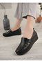 New Season Women's Orthopedic Daily Shoes Non-Slip Sole Comfortable Flexible Structure Lightweight Comfortable Black Shoes - 3