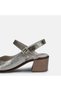 Women's Large Size Women's Heel Sandals Genuine Leather 41-42-43-44-45-Gold - 5