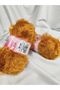 Yumoş Bearded Mustard Hand Knitting Yarn 100Gr. (2 Pieces) - Color: 46 - 2