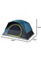 Skydome Darkroom Tent, One Size, Blue - 6