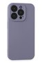 Ilkeshop New iPhone 15 Pro Case Nano Velvet Silicone (132405) - Lilac
