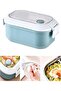 Insulated Double-Wall Stainless Steel Lunch Box & Snack Container - 6