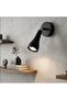 Nordic Articulated Gu10 Spot Wall Sconce Black Conical Form Os Ram Energy Saving Led Bulb Modern Architecture - 2