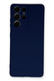 Ilkeshop New Galaxy S21 Ultra Case Nano Inside Velvet Silicone (172303) - Navy Blue
